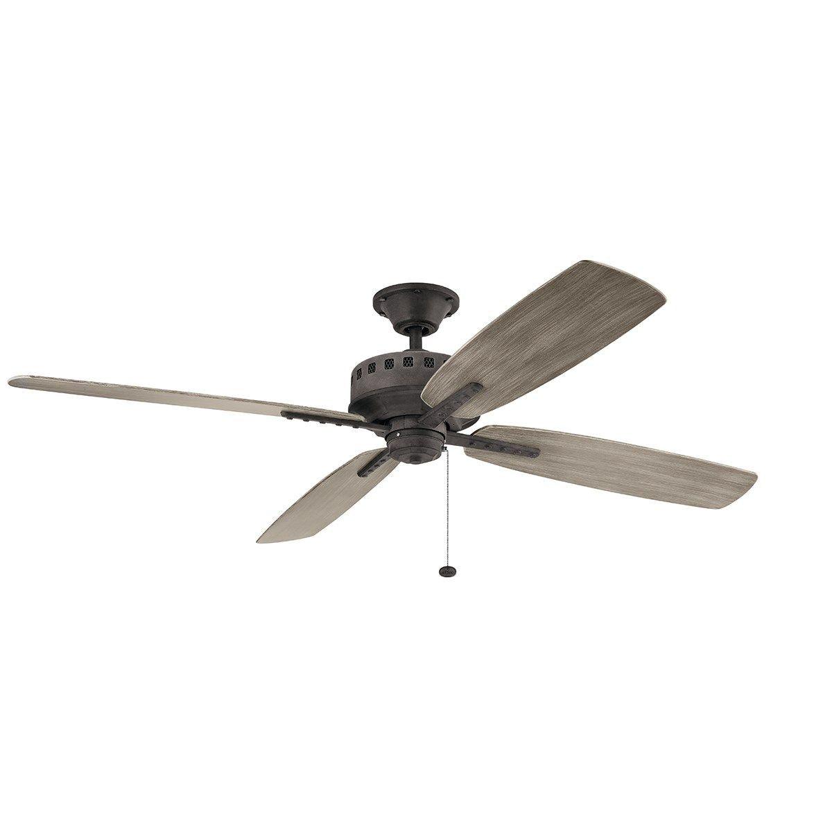 Eads 65 Inch Outdoor Ceiling Fan With Pull Chain - Bees Lighting