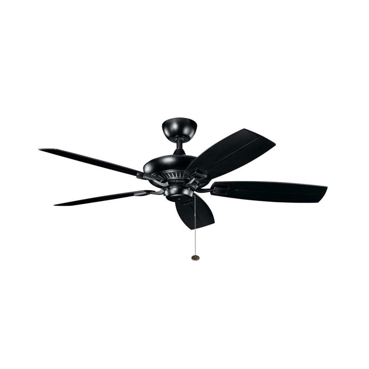 Canfield 52 Inch Outdoor Ceiling Fan With Pull Chain - Bees Lighting