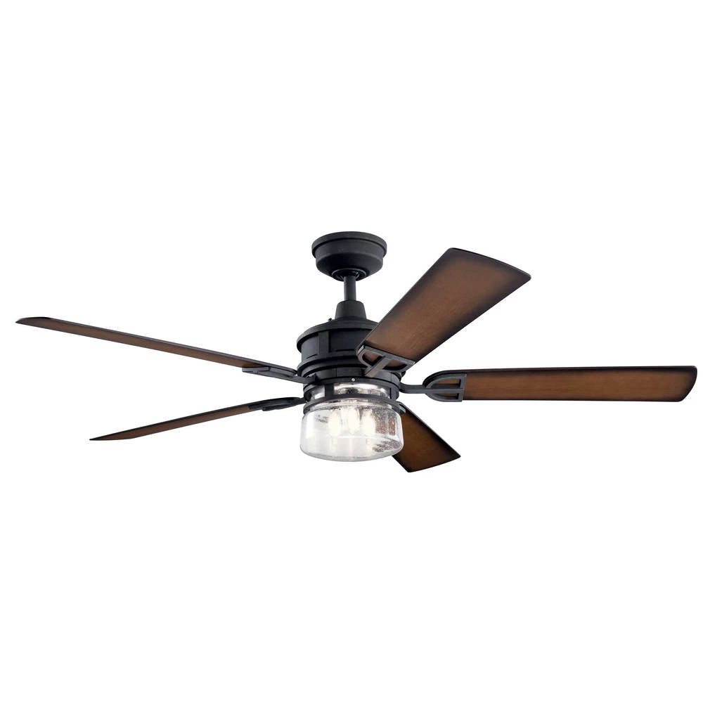 Lyndon Patio 60" LED Outdoor Ceiling Fan - Bees Lighting