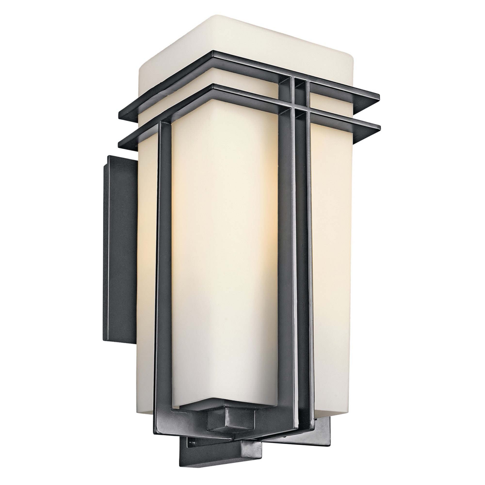 Tremillo 20 in. Outdoor Wall Sconce Black Finish