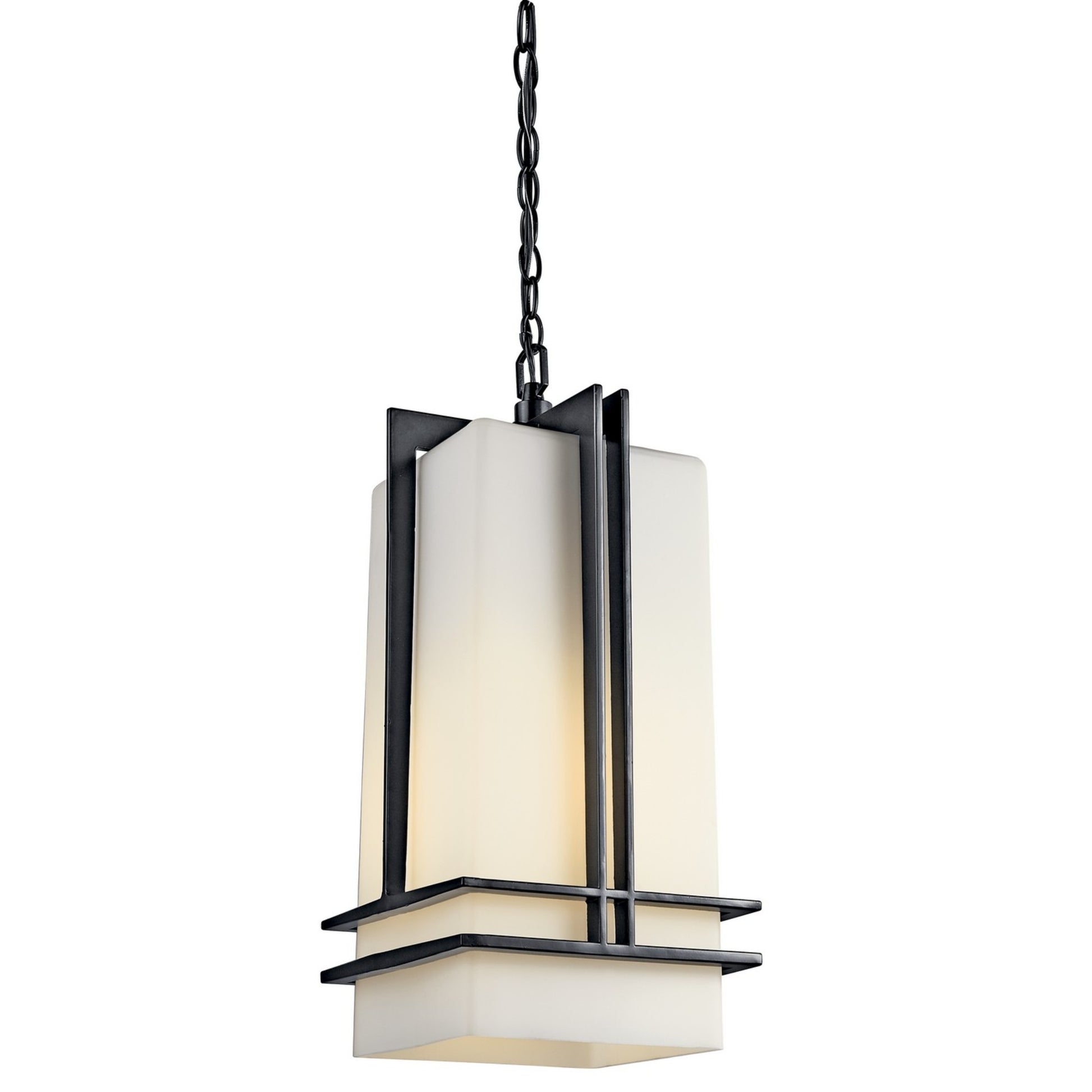 Tremillo 17" Outdoor Pendant, Black Finish - Bees Lighting