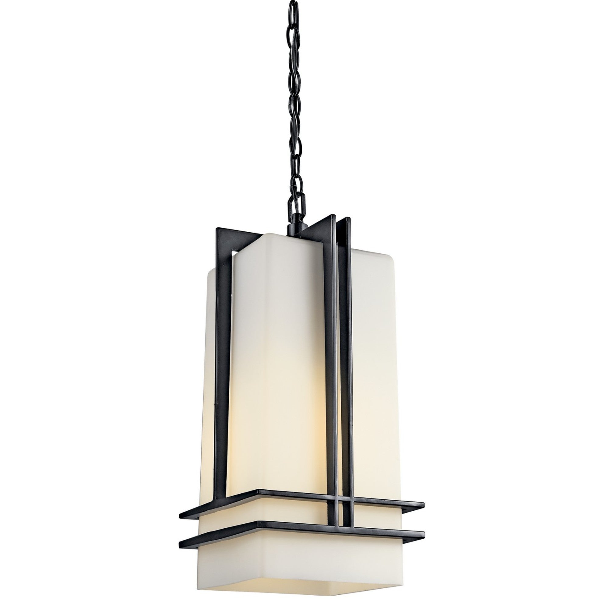Tremillo 17" Outdoor Pendant, Black Finish - Bees Lighting