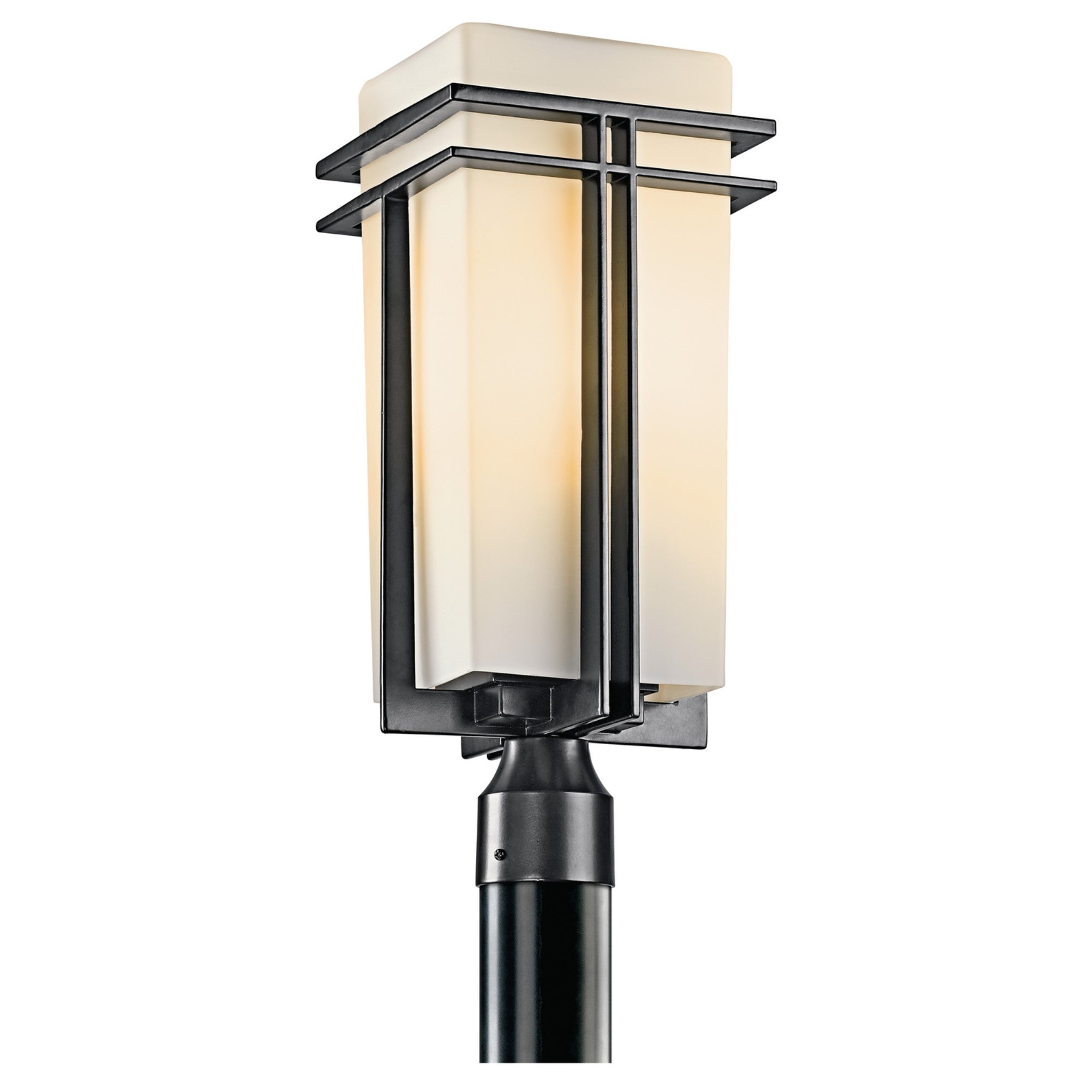 Tremillo 20" Outdoor Post Light, Black Finish - Bees Lighting