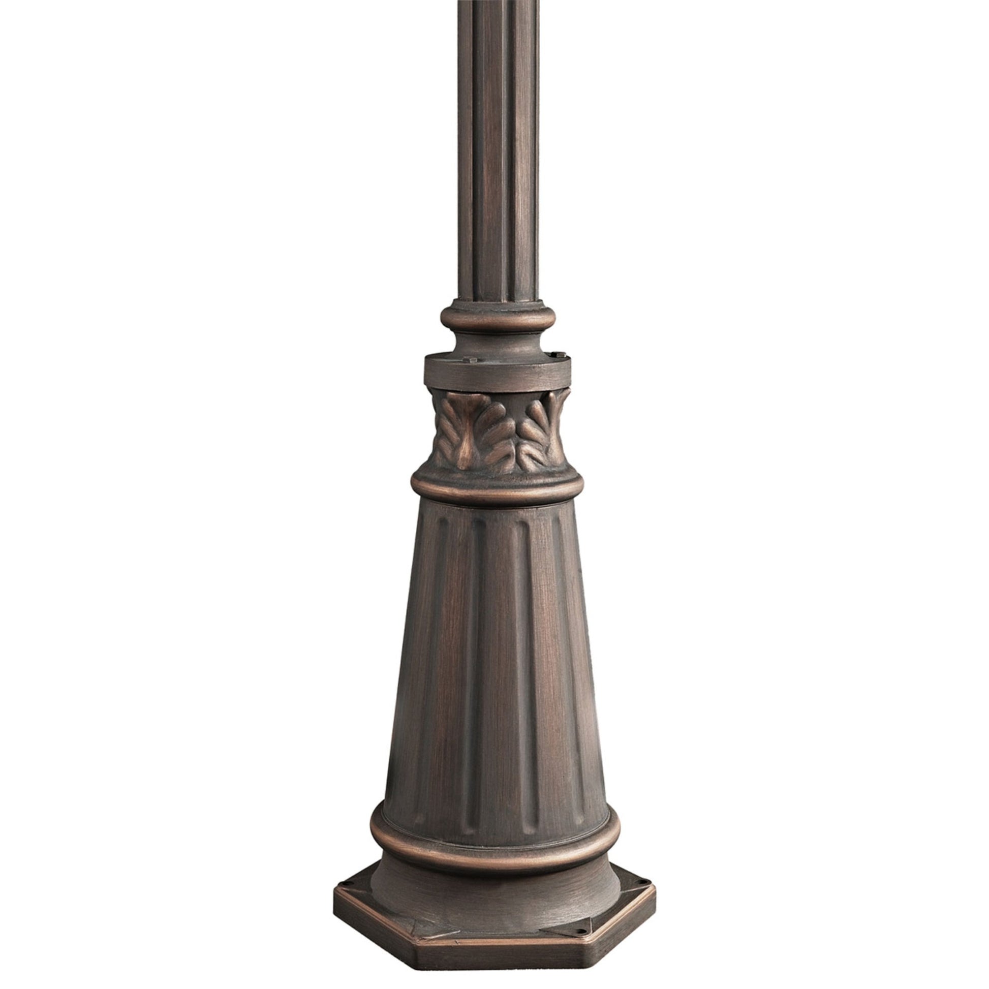 Kichler 6ft x 3 in Round Light Post - Bees Lighting