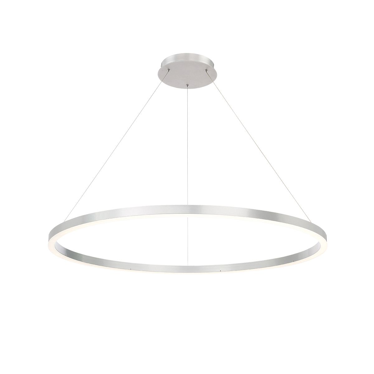 Spunto 47 in. LED Chandelier Silver Finish - Bees Lighting
