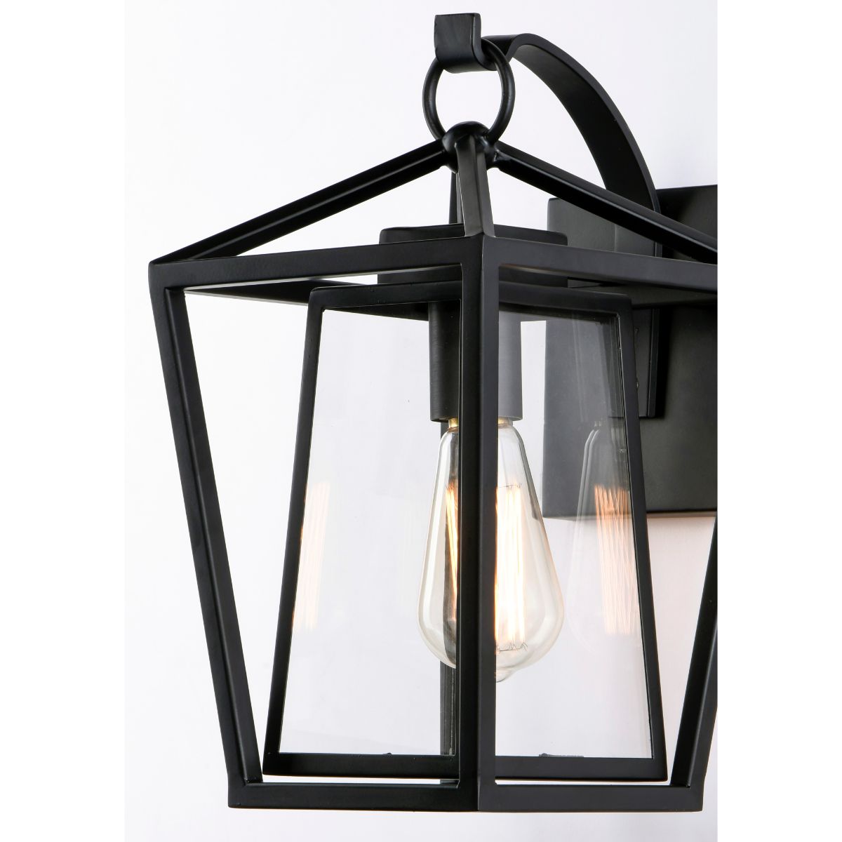 Artisan 12 in. Outdoor Wall Light Black Finish - Bees Lighting