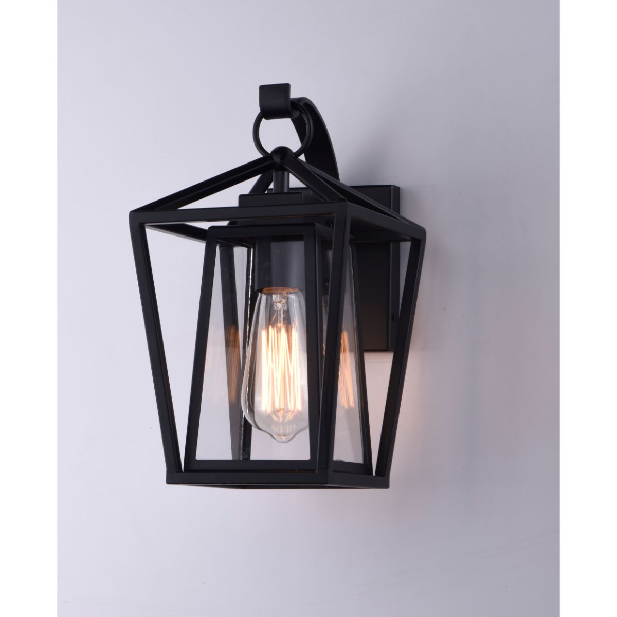Artisan 12 in. Outdoor Wall Light Black Finish - Bees Lighting