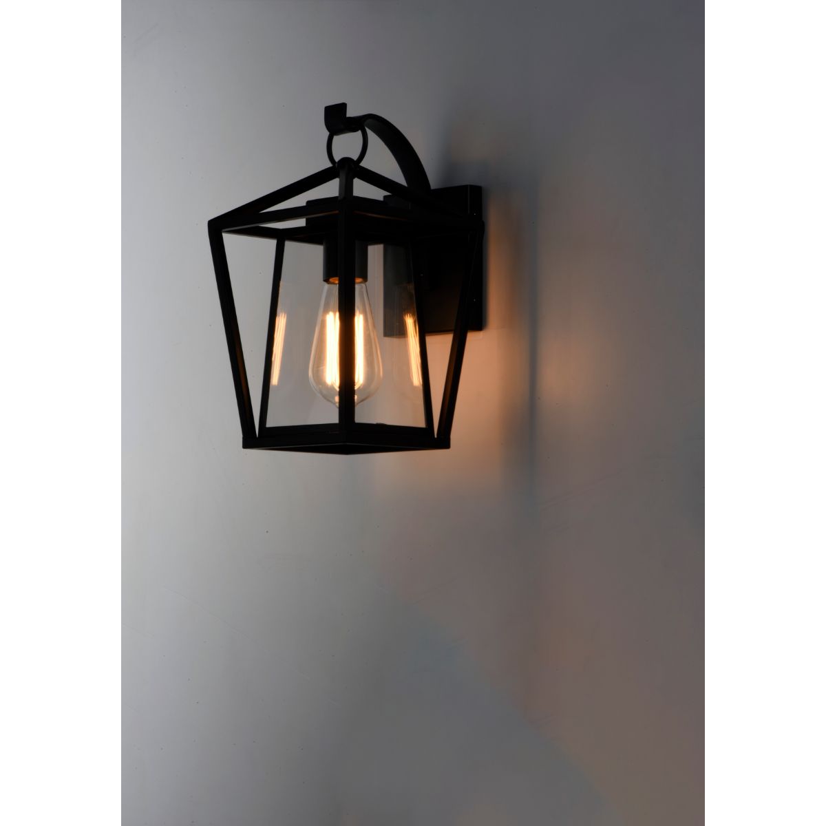 Artisan 14 in. Outdoor Wall Light Black Finish - Bees Lighting