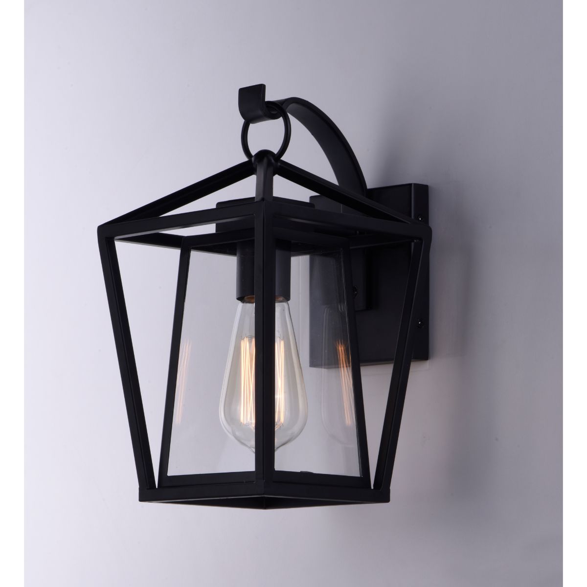 Artisan 14 in. Outdoor Wall Light Black Finish - Bees Lighting