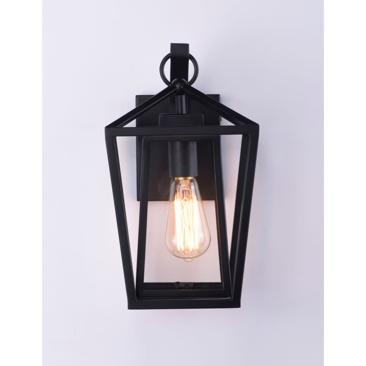 Artisan 14 in. Outdoor Wall Light Black Finish - Bees Lighting