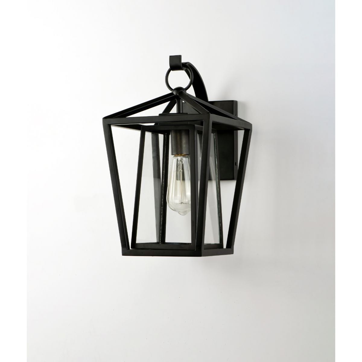Artisan 15 in. Outdoor Wall Light Black Finish - Bees Lighting