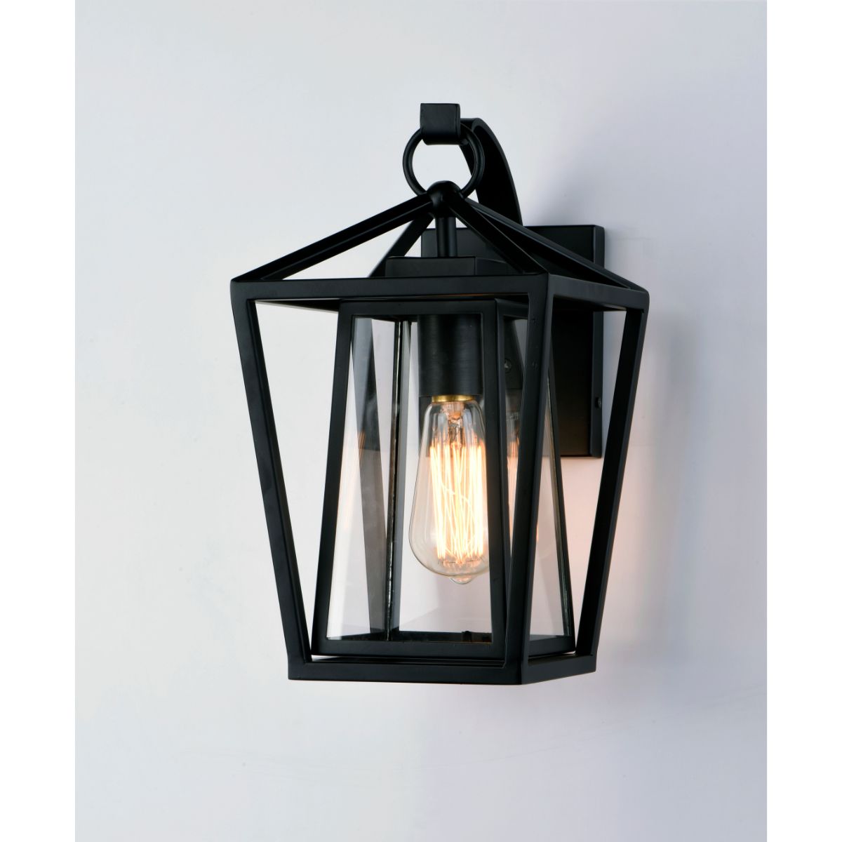 Artisan 15 in. Outdoor Wall Light Black Finish - Bees Lighting
