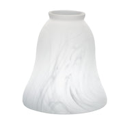 Kichler 2.25" Alabaster Swirl Glass Shade, Case of 4 - Bees Lighting