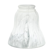 Kichler 2.25" Alabaster Swirl Glass Shade, Case of 4 - Bees Lighting