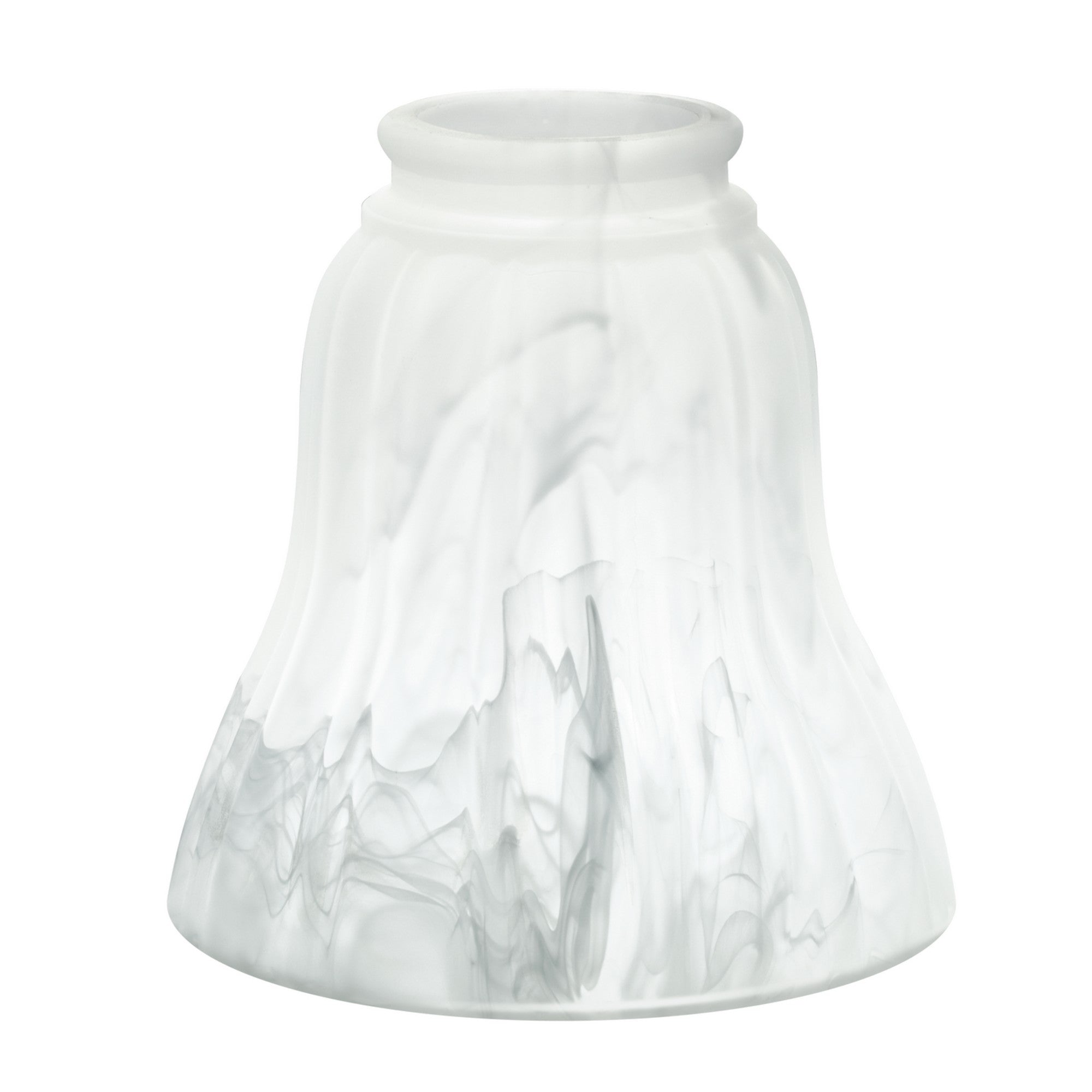 Kichler 2.25" Alabaster Swirl Glass Shade, Case of 4 - Bees Lighting