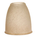 2 1/4" Ceiling Fan Pine Bark Glass Shade, Case of 4