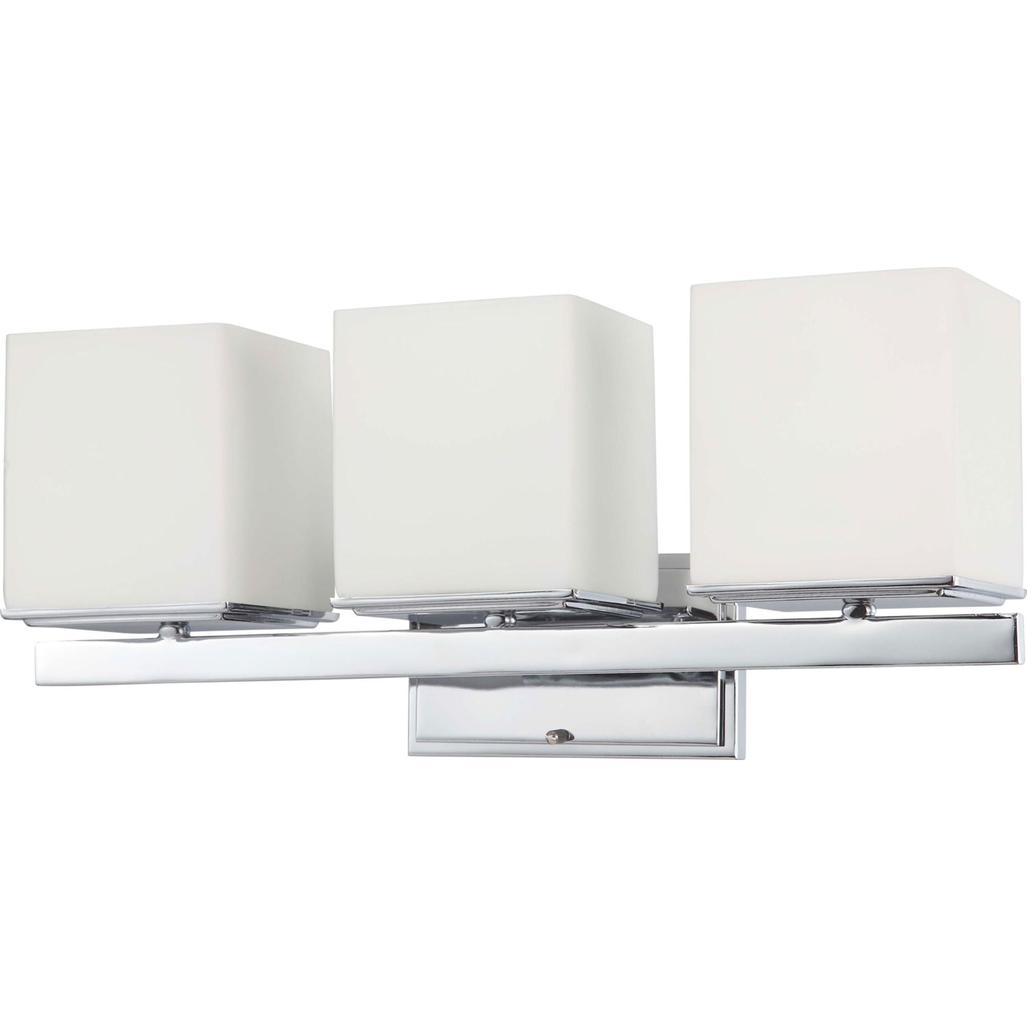 Bento 22" 3-Light Vanity, Polished Chrome Finish - Bees Lighting