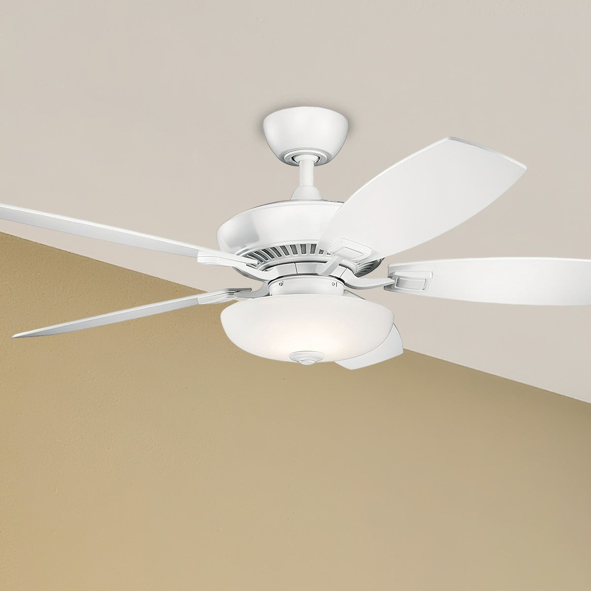 Canfield 52 Inch Ceiling Fan With Light, Wall Control Included