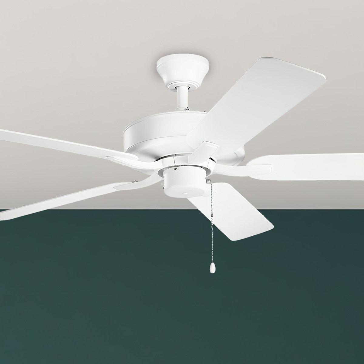 Basics Pro 52 Inch Outdoor Ceiling Fan With Pull Chain - Bees Lighting