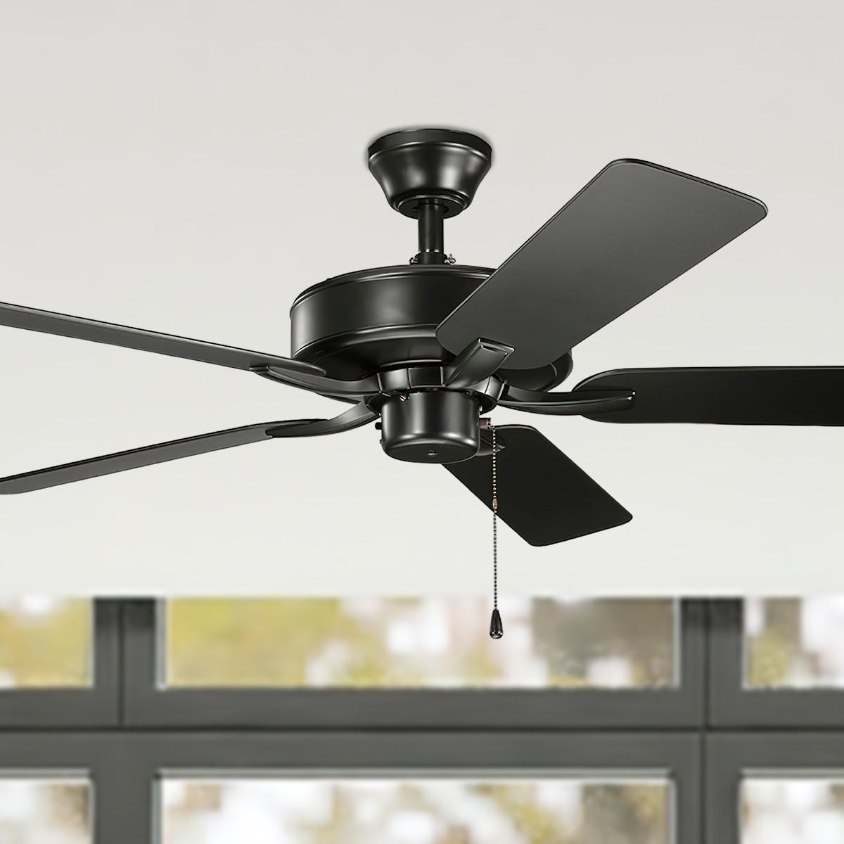 Basics Pro 52 Inch Outdoor Ceiling Fan With Pull Chain