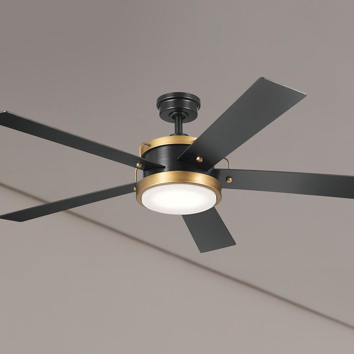 Salvo 56" LED Ceiling Fan - Bees Lighting