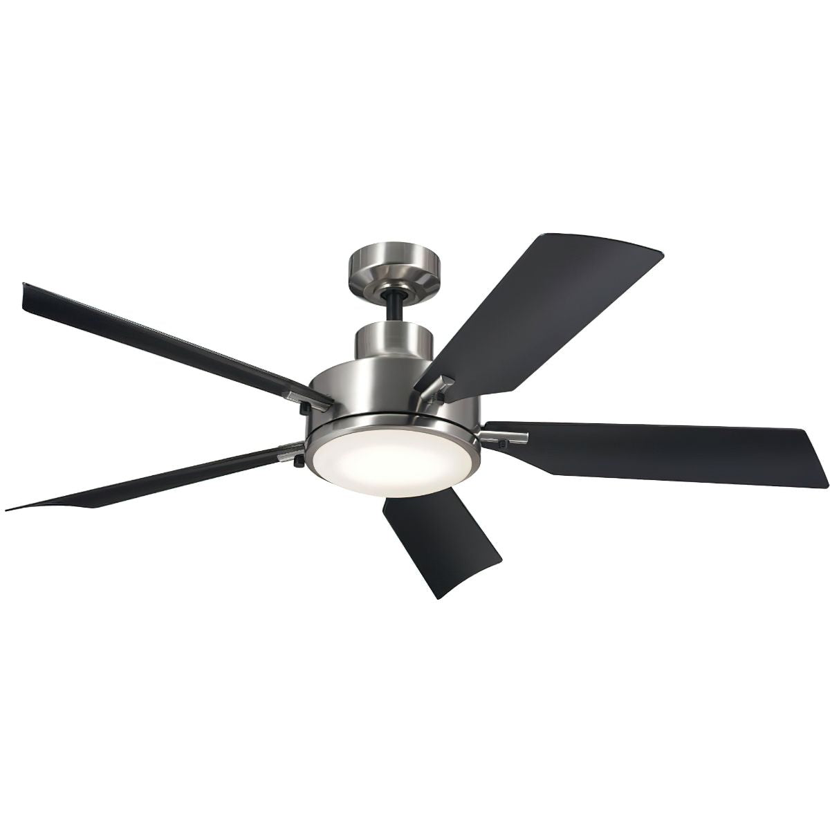 Guardian 56 Inch Steel and Black LED Ceiling Fan with Remote - Bees Lighting