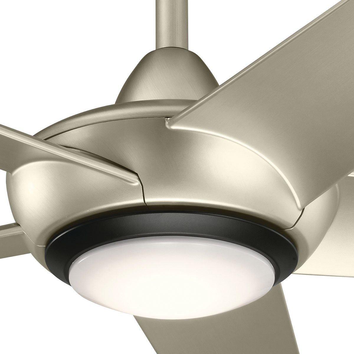 Kapono 52 Inch Brushed Nickel LED Indoor Ceiling Fan with Remote - Bees Lighting