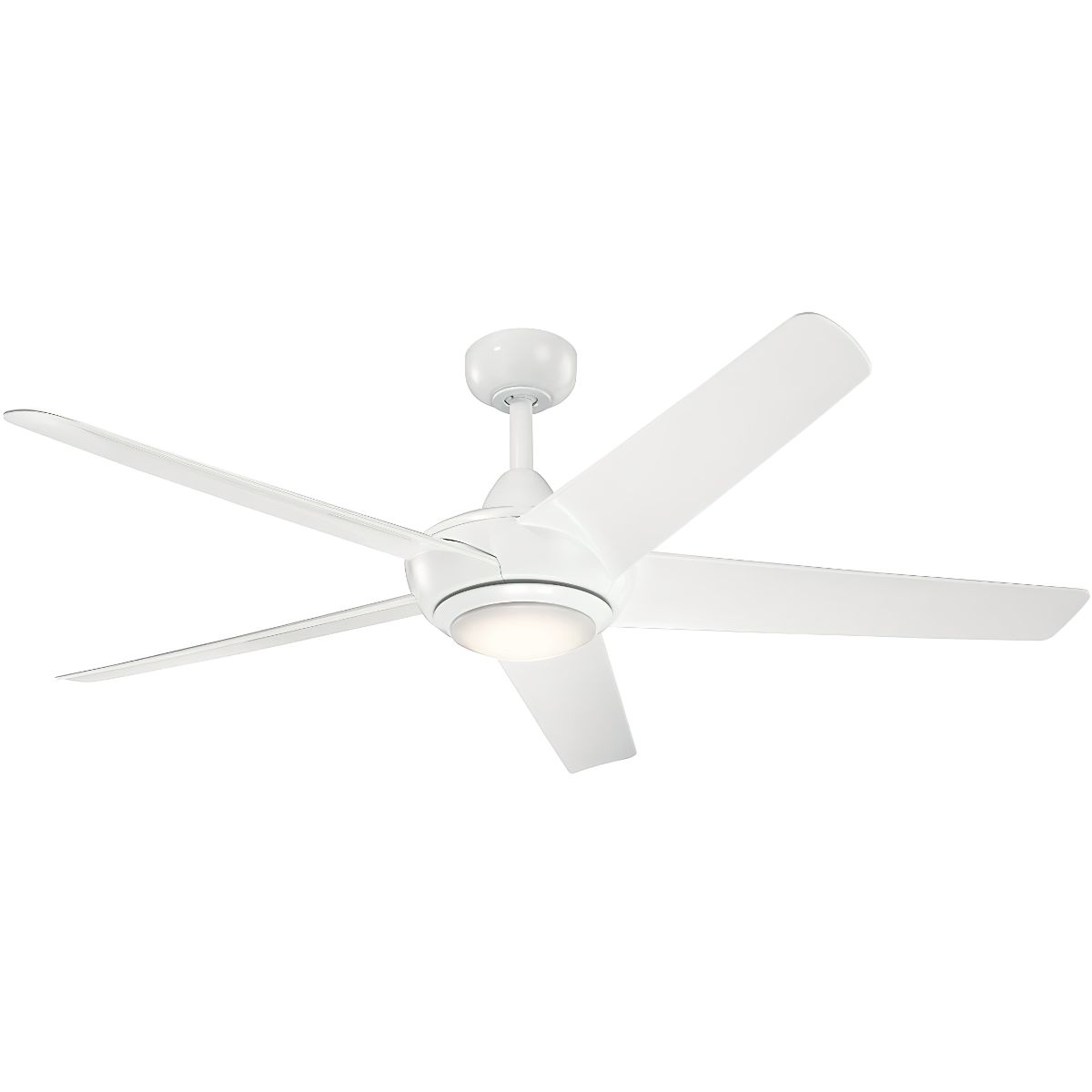 Kapono 52 Inch White LED Indoor Ceiling Fan with Remote - Bees Lighting