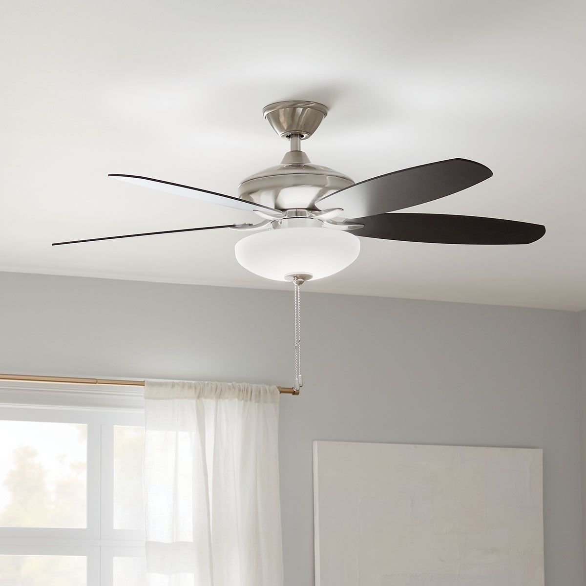 Renew Select 52 Inch Contemporary Ceiling Fan With Light - Bees Lighting