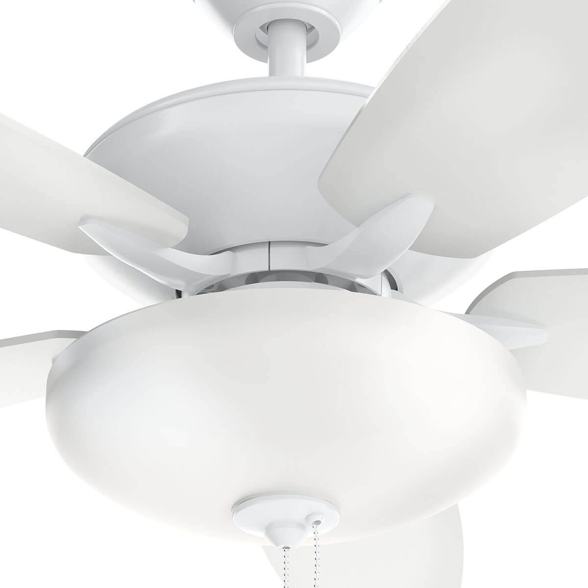 Renew Select 52 Inch Contemporary Ceiling Fan With Light - Bees Lighting