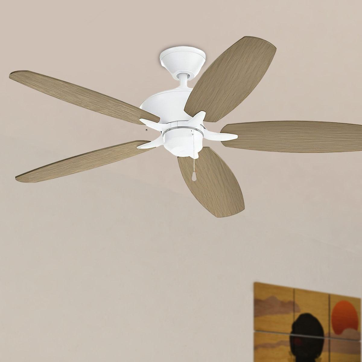 Renew Energy Star 52 Inch Ceiling Fan With Pull Chain