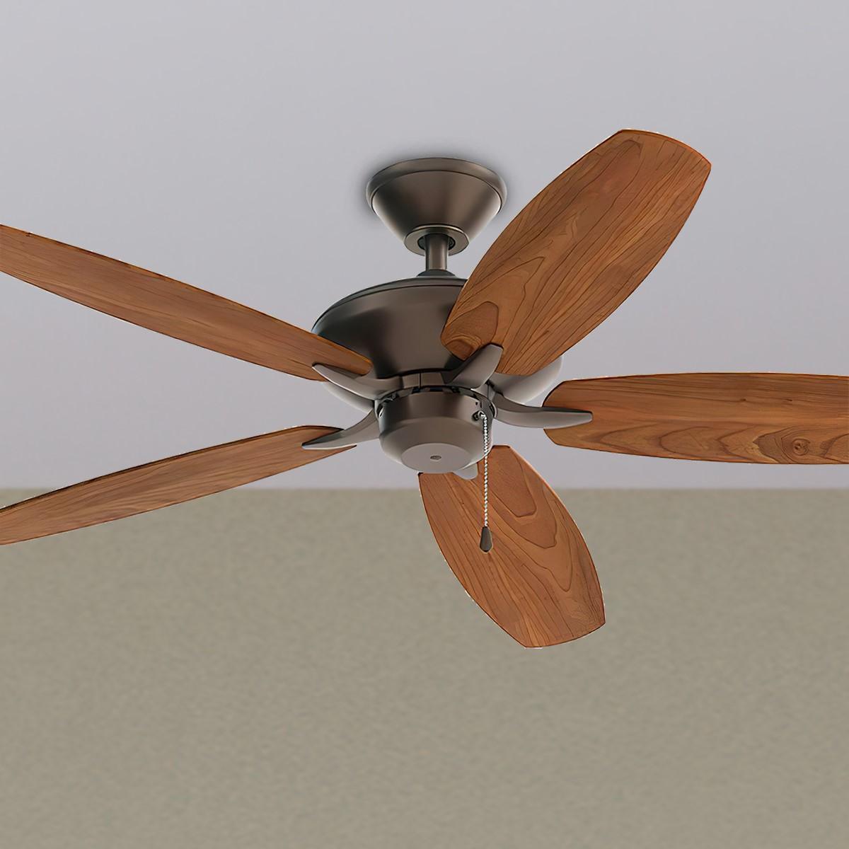 Renew Patio 52 Inch Indoor/Outdoor Ceiling Fan With Pull Chain - Bees Lighting