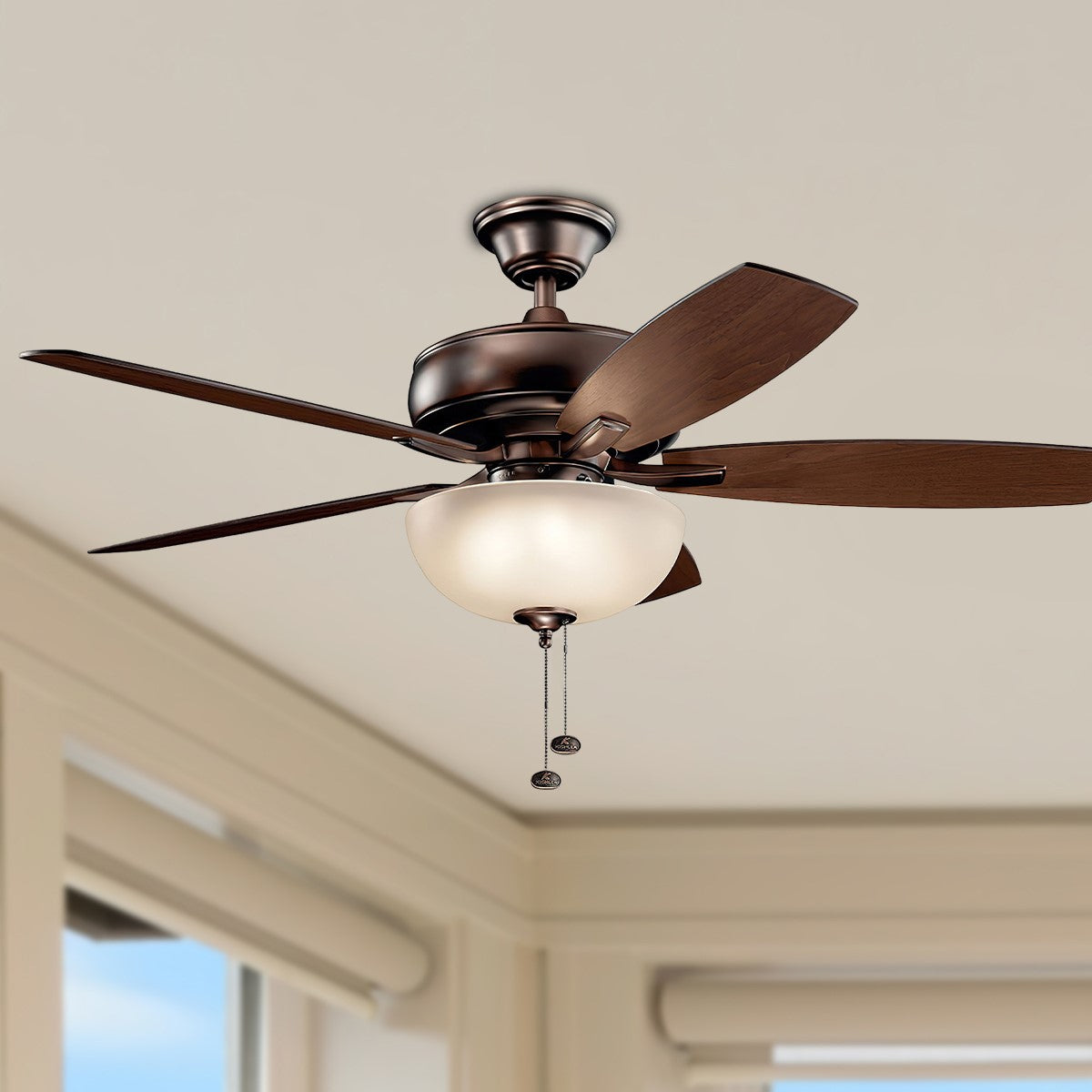 Terra Select 52" LED Ceiling Fan - Bees Lighting
