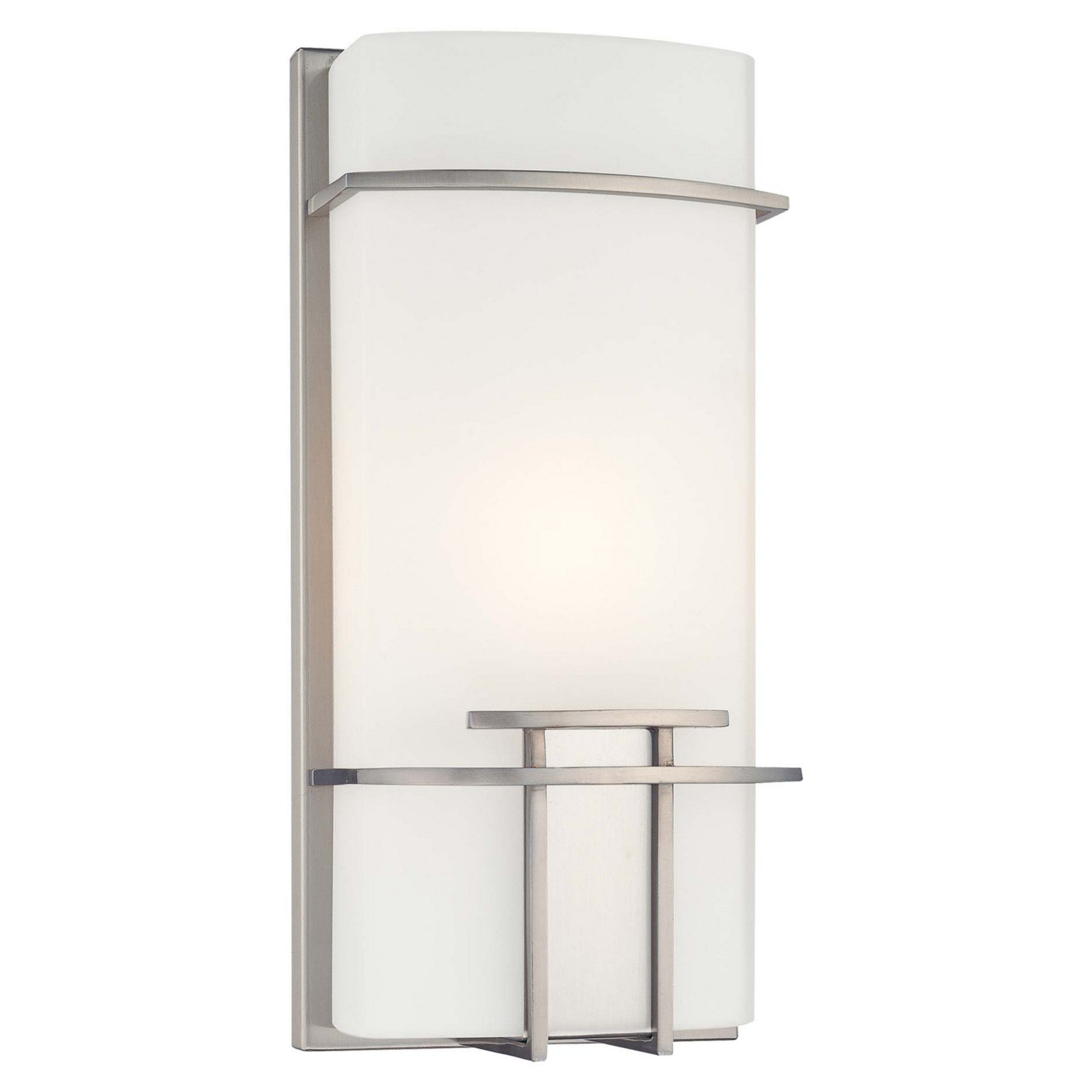 George Kovacs 14" Wall Sconce, Brushed Nickel Finish - Bees Lighting