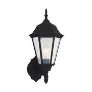Bakersville 17" Outdoor Wall Lantern 88941, Black Finish - Bees Lighting
