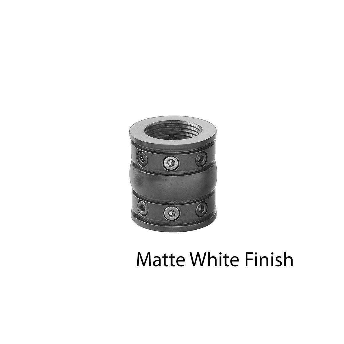 Kichler Downrod Coupler, Matte White Finish - Bees Lighting