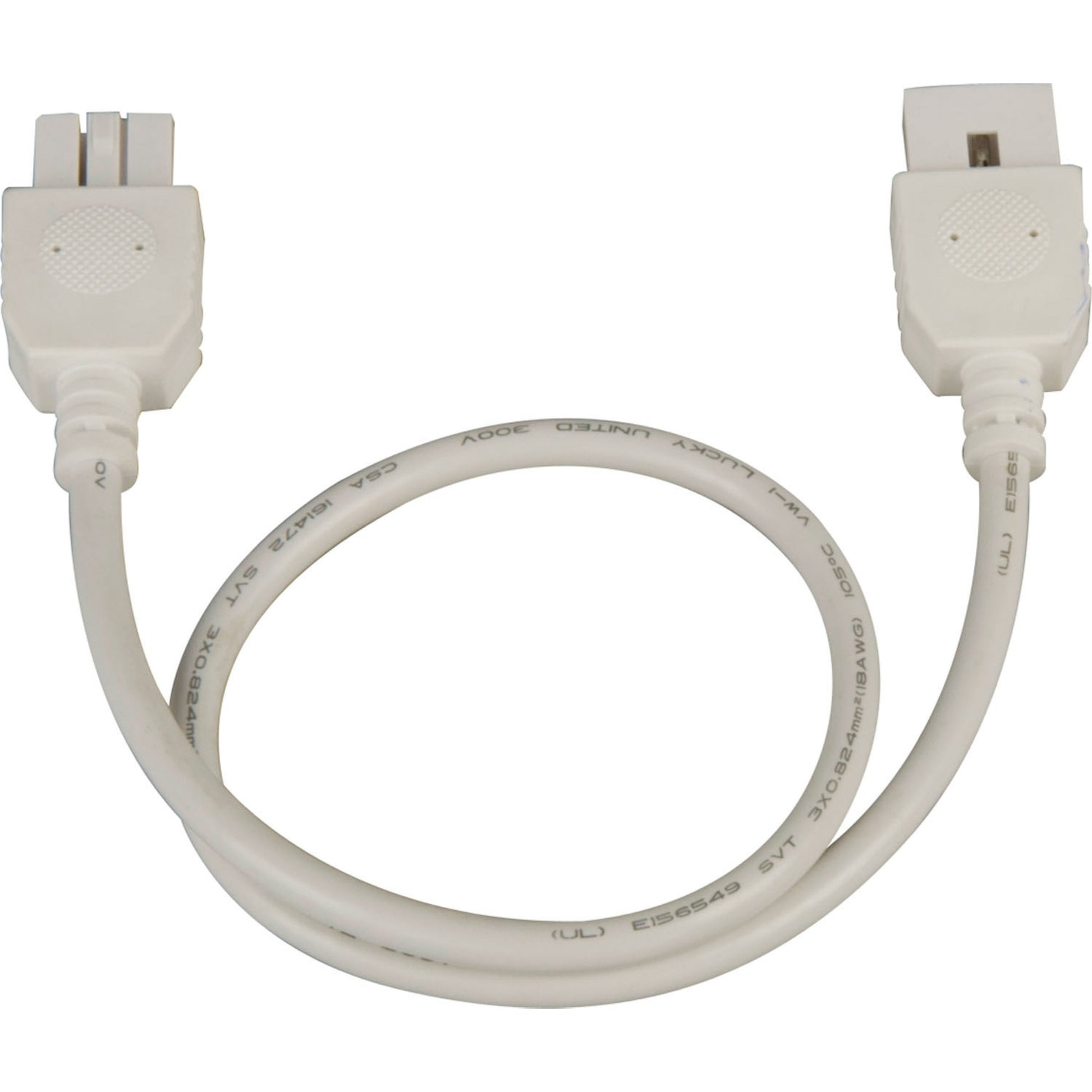 CounterMax 18in. Connecting Cord, White - Bees Lighting