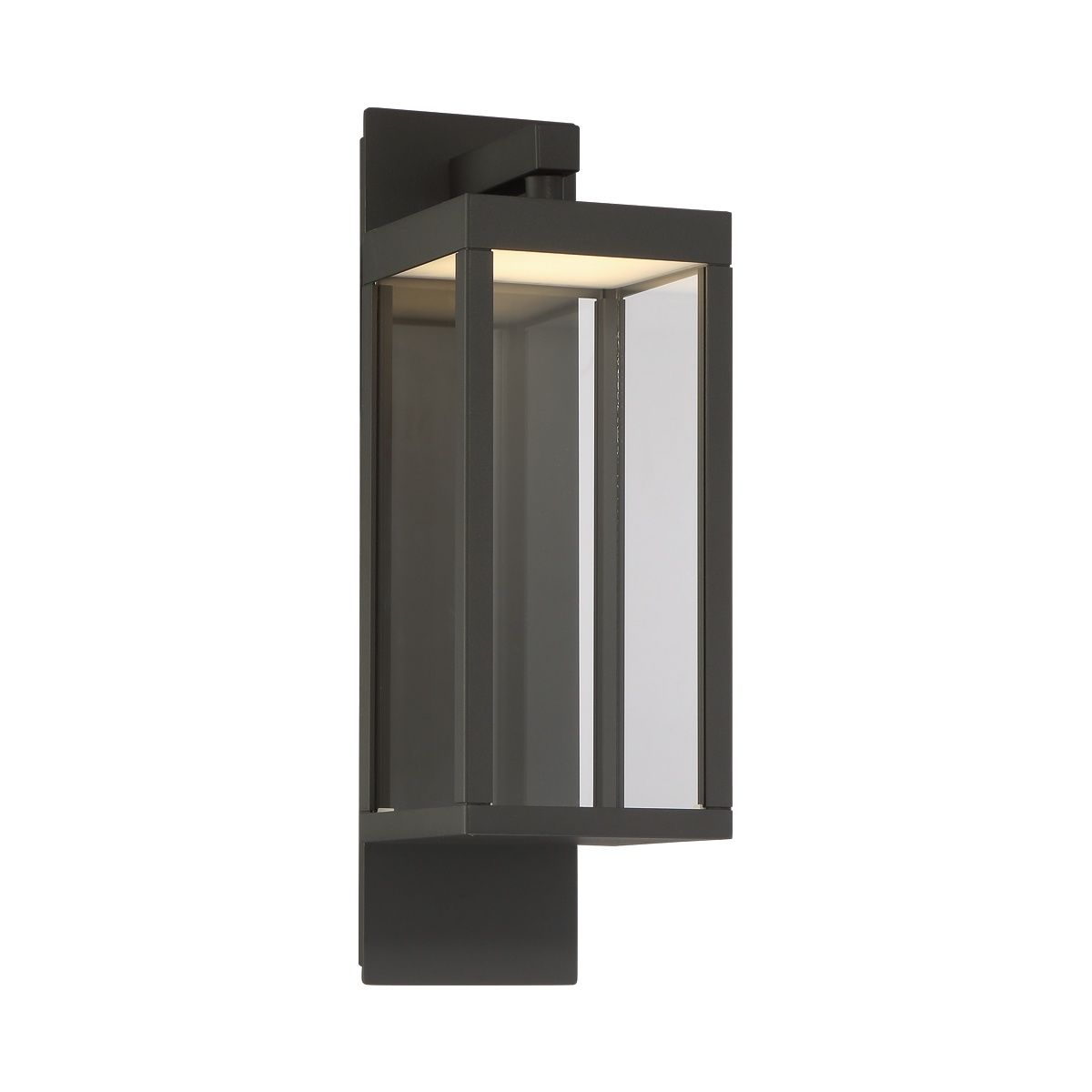 34125 15 In. LED Outdoor Wall Sconce Gray Finish