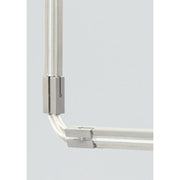 Monorail Flexible Vertical Connectors, Satin Nickel Finish - Bees Lighting