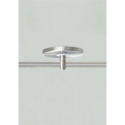 MonoRail 4" Round Power Feed Canopy Low-Profile Single-Feed, Antique Bronze Finish - Bees Lighting