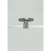 MonoRail 4" Round Power Feed Canopy Dual-Feed, Antique Bronze Finish - Bees Lighting
