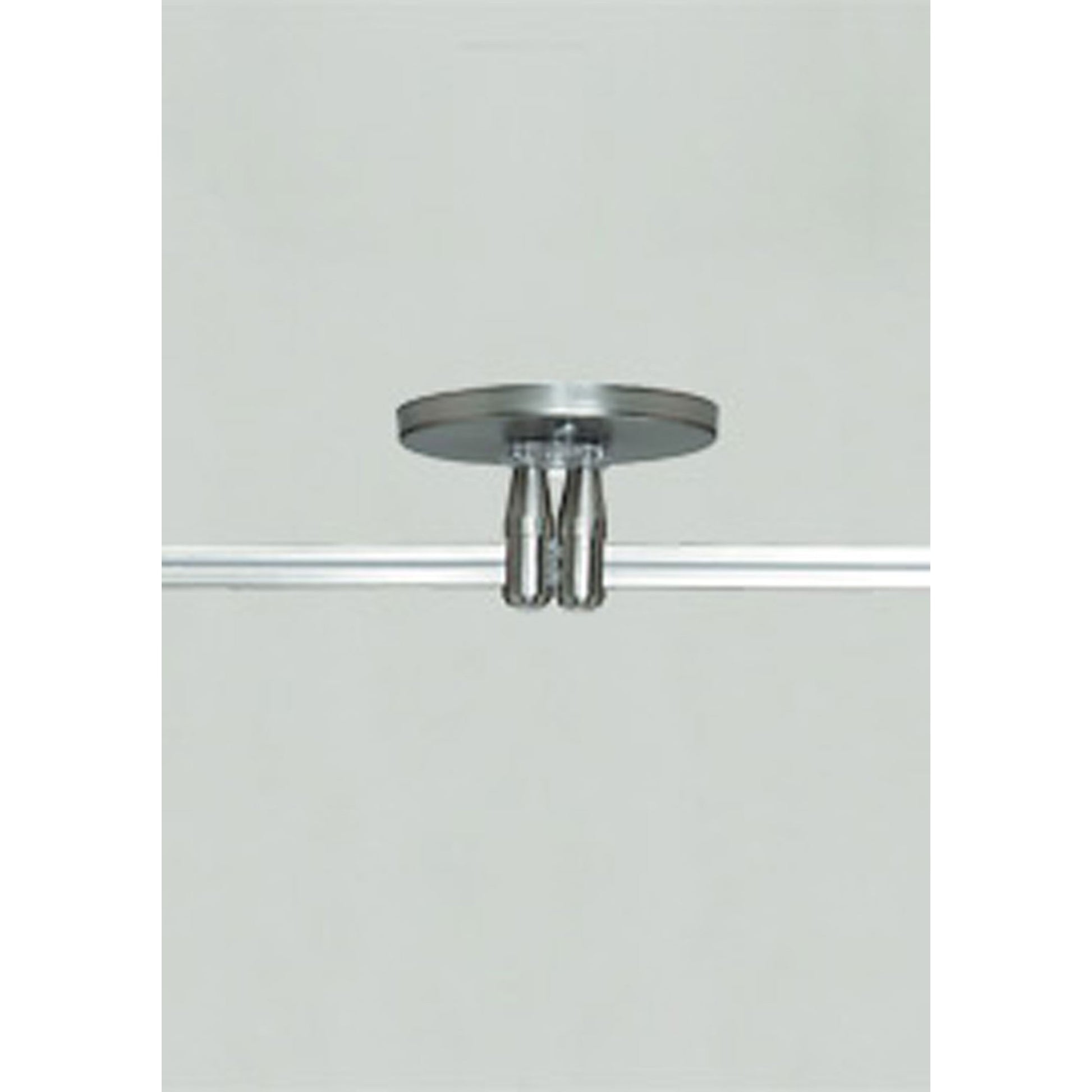 MonoRail 4" Round Power Feed Canopy Dual-Feed, Antique Bronze Finish - Bees Lighting