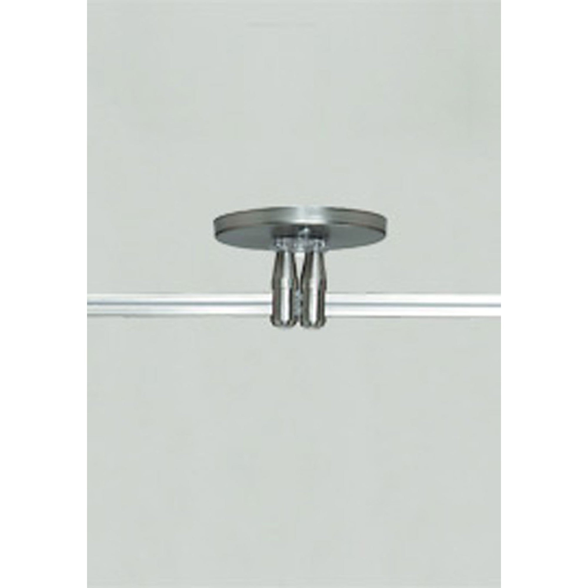 MonoRail 4" Round Power Feed Canopy Dual-Feed, Antique Bronze Finish - Bees Lighting