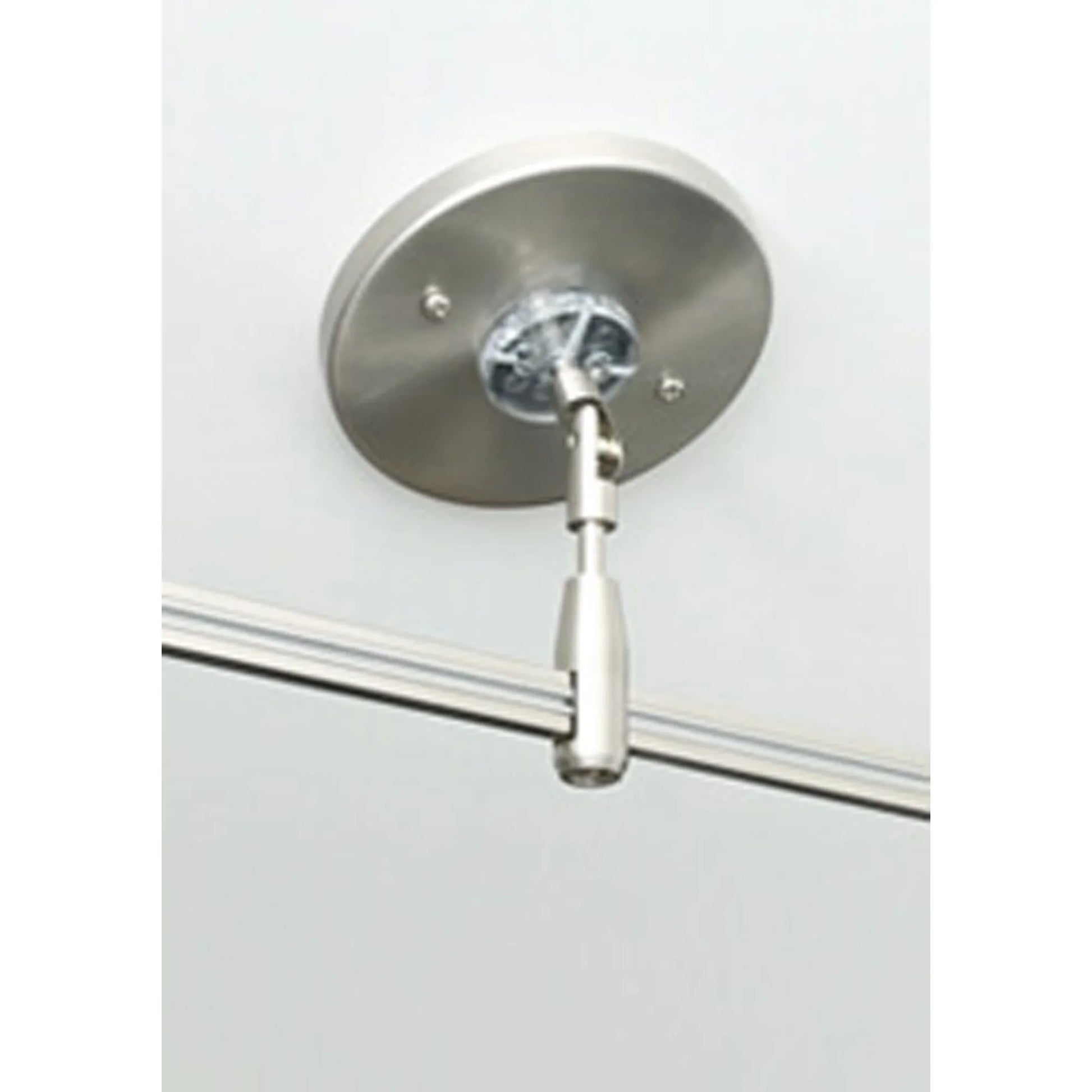 Monorail Power Vault Adapter, Satin Nickel Finish - Bees Lighting