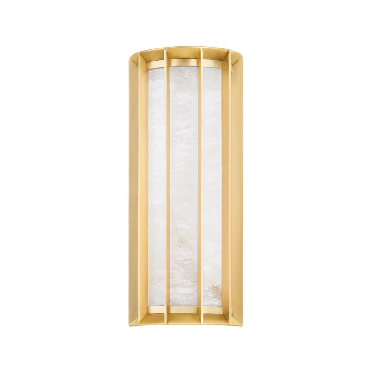 Leda LED Wall Sconce vintage brass Finish - Bees Lighting