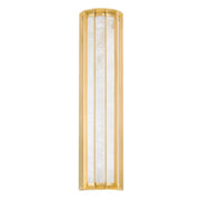 Leda LED Wall Sconce vintage brass Finish - Bees Lighting