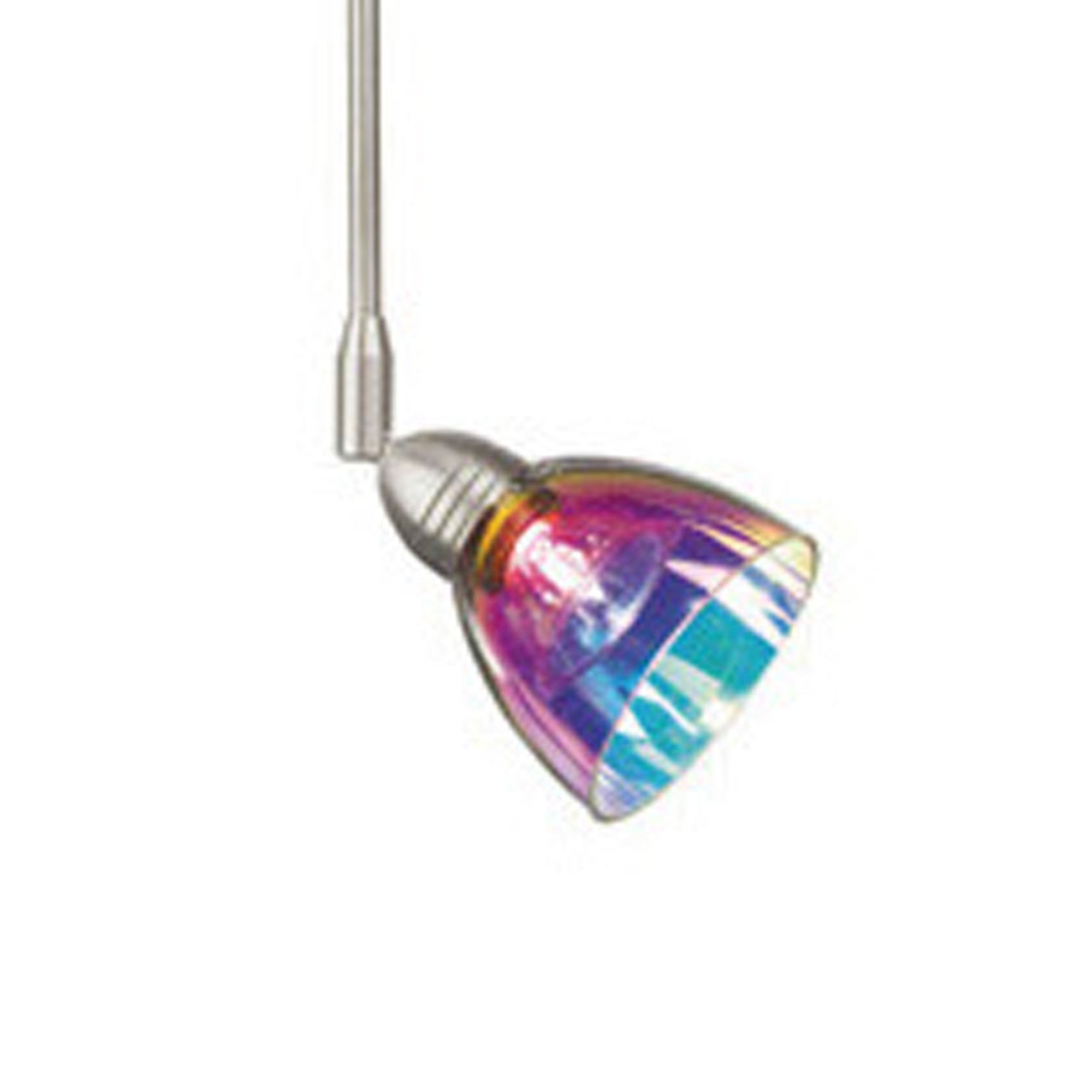 Tilt 2"L Monorail Head, Satin Nickel Finish - Bees Lighting