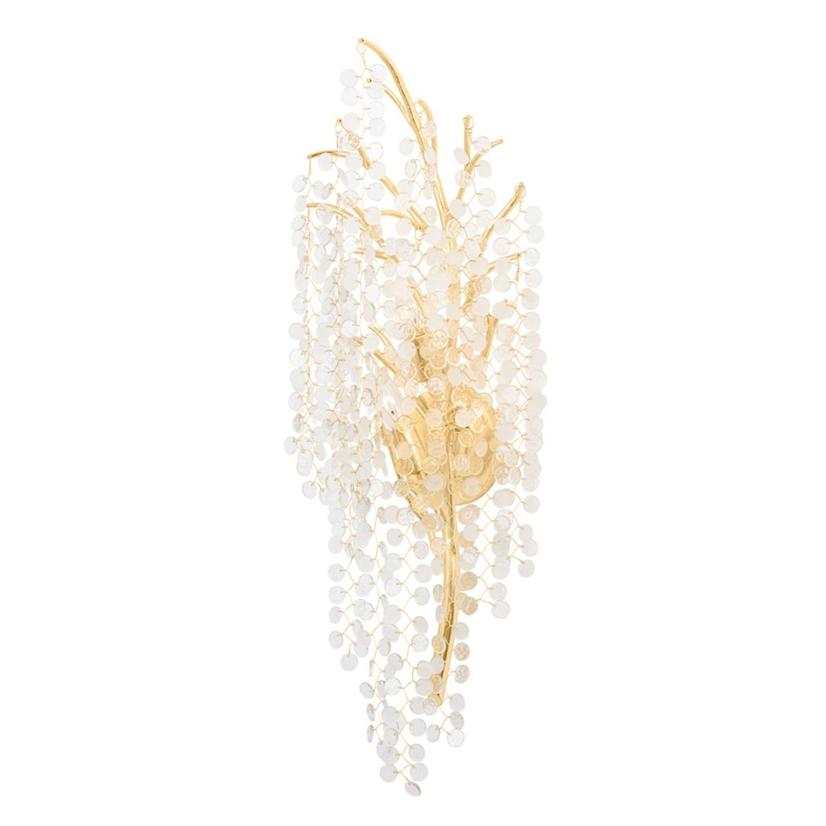 Genoa 31 in. 3 lights Wall Sconce gold leaf Finish - Bees Lighting