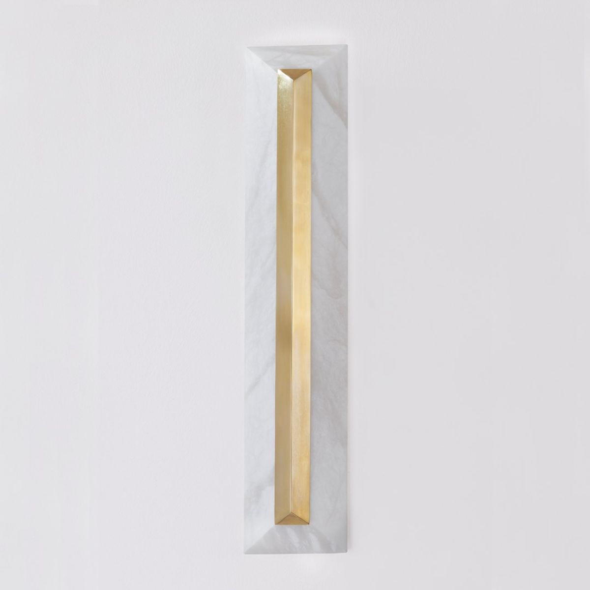 Perth 27 in. LED Wall Sconce vintage brass Finish - Bees Lighting