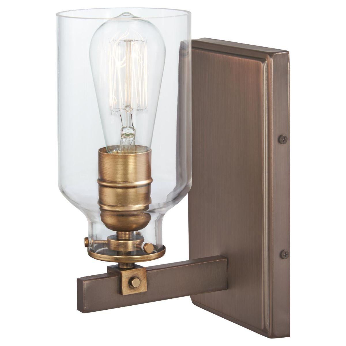 Morrow 10 in. Armed Sconce Bronze finish - Bees Lighting